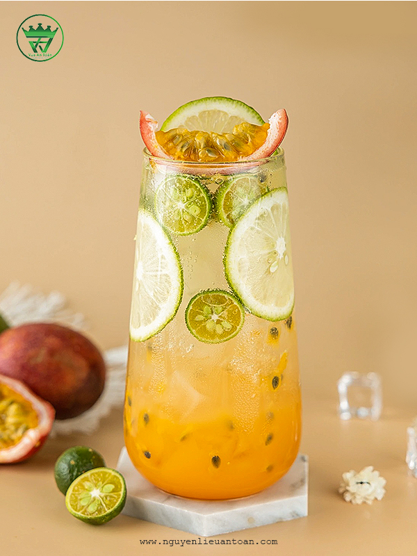 Cách làm trà chanh dây đường phèn ngon miệng 
