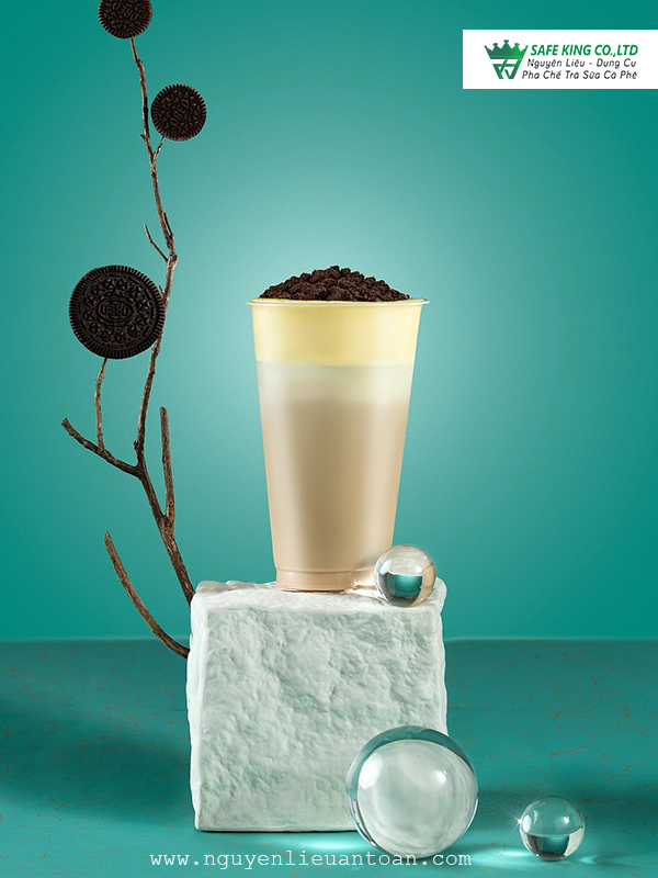 Cách làm trà sữa oreo cream 