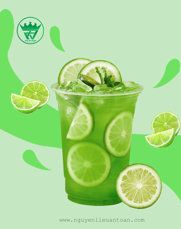 trà chanh thái xanh