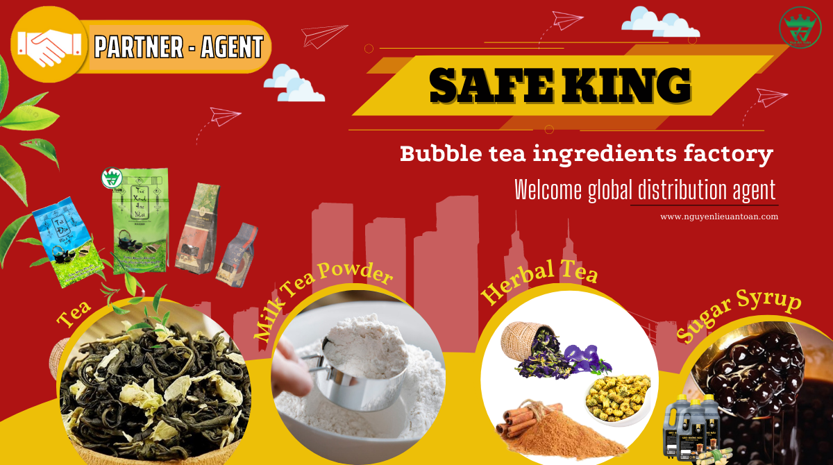 BUBBLE TEA INGREDIENTS FACTORY - WELCOME GLOBAL DISTRIBUTION AGENT