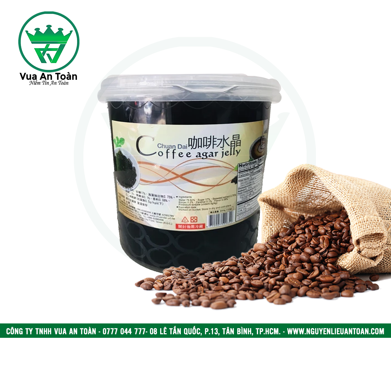 Thạch Agar Cà Phê