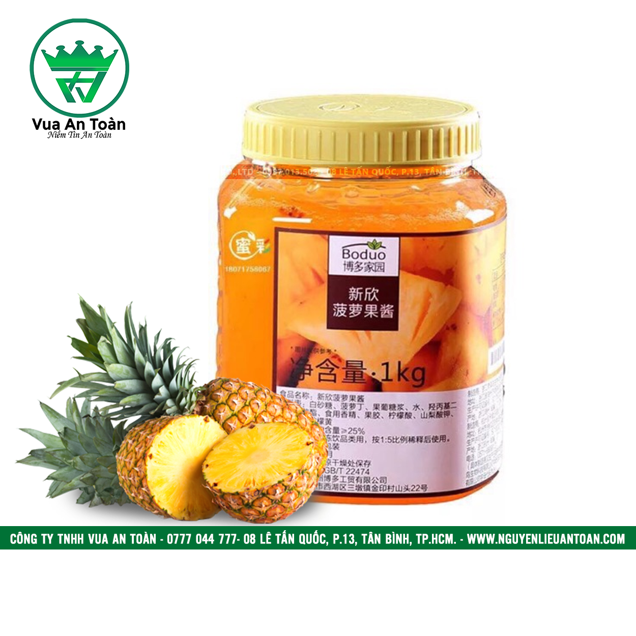 Mứt Boduo Dứa
