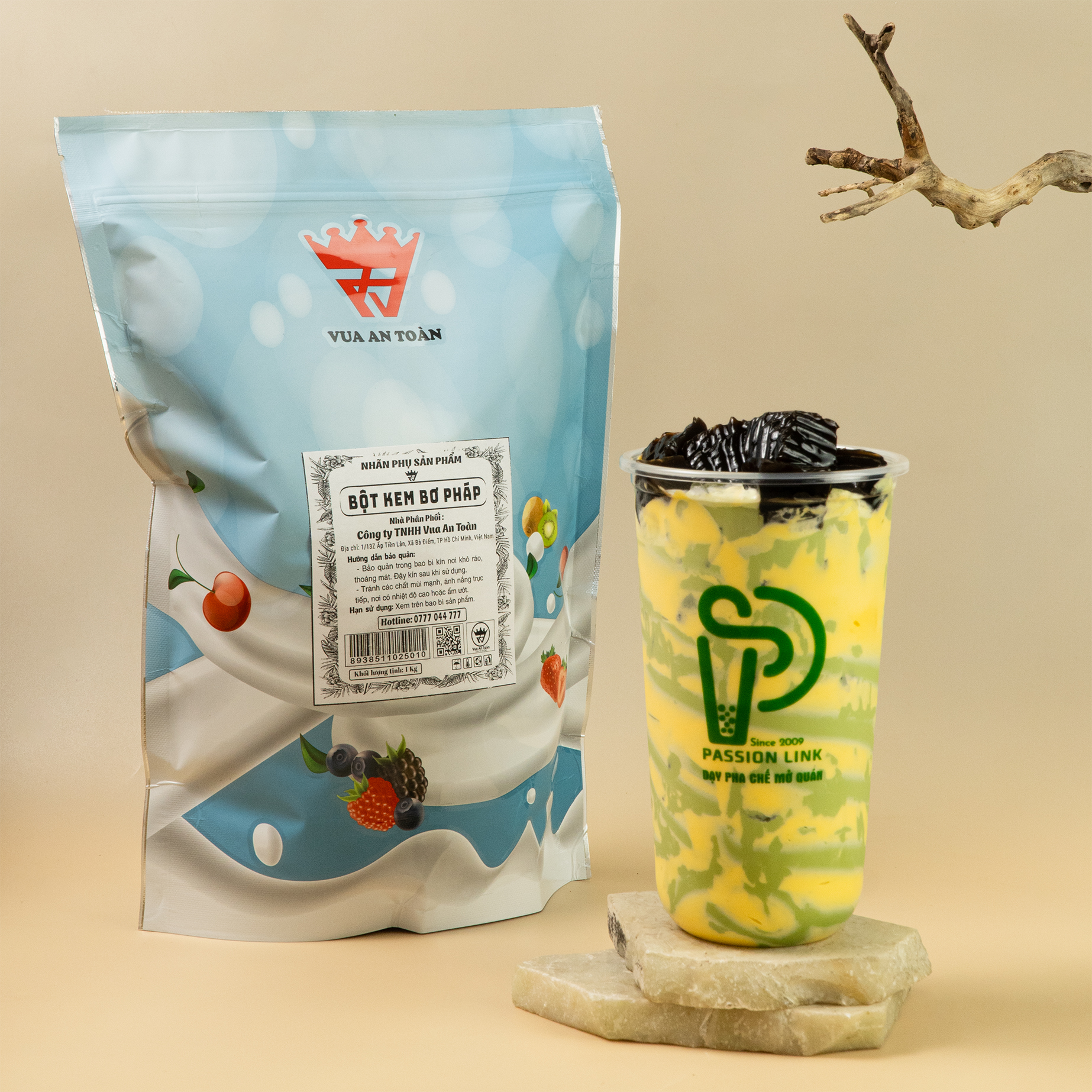 BỘT KEM BƠ PHÁP 1KG