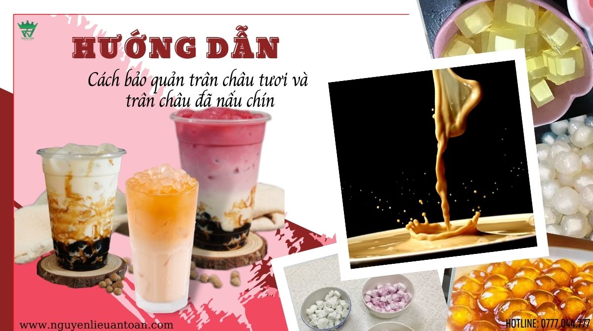 HƯỚNG DẪN CÁCH BẢO QUẢN TRÂN CHÂU HƯỚNG DẪN CÁCH BẢO QUẢN TRÂN CHÂU