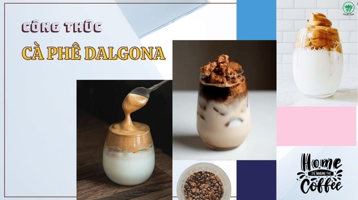 CÁCH LÀM CÀ PHÊ DALGONA - SIÊU NHANH - SIÊU DỄ