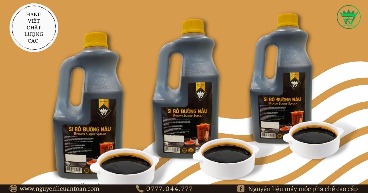 CÁC LOẠI NƯỚC ĐƯỜNG ĐƯỢC NHIỀU QUÁN NƯỚC SỬ DỤNG CÁC LOẠI NƯỚC ĐƯỜNG ĐƯỢC NHIỀU QUÁN NƯỚC SỬ DỤNG