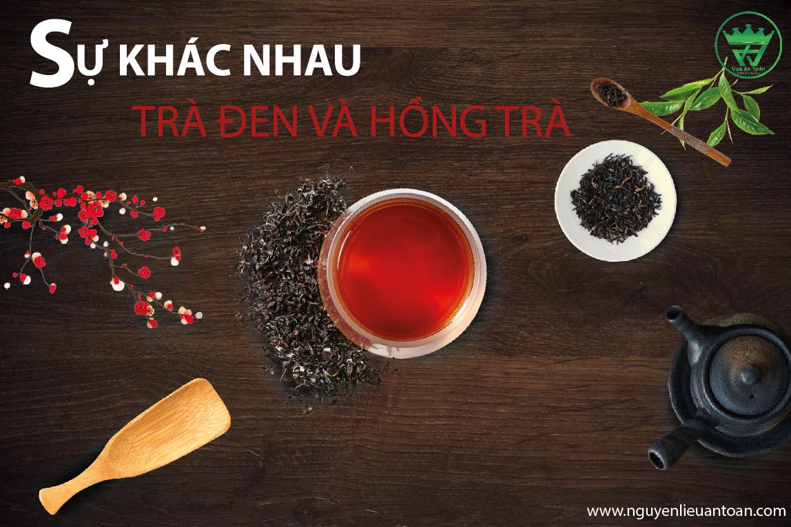 PHÂN BIỆT TRÀ ĐEN VÀ HỒNG TRÀ KHÁC GÌ NHAU? PHÂN BIỆT TRÀ ĐEN VÀ HỒNG TRÀ KHÁC GÌ NHAU?