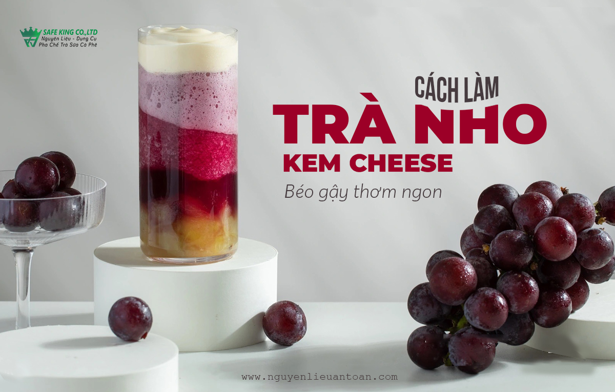 How to Make TRA NHO Cheese Foam / Macchiato BEO NGAY NGOT NGAO