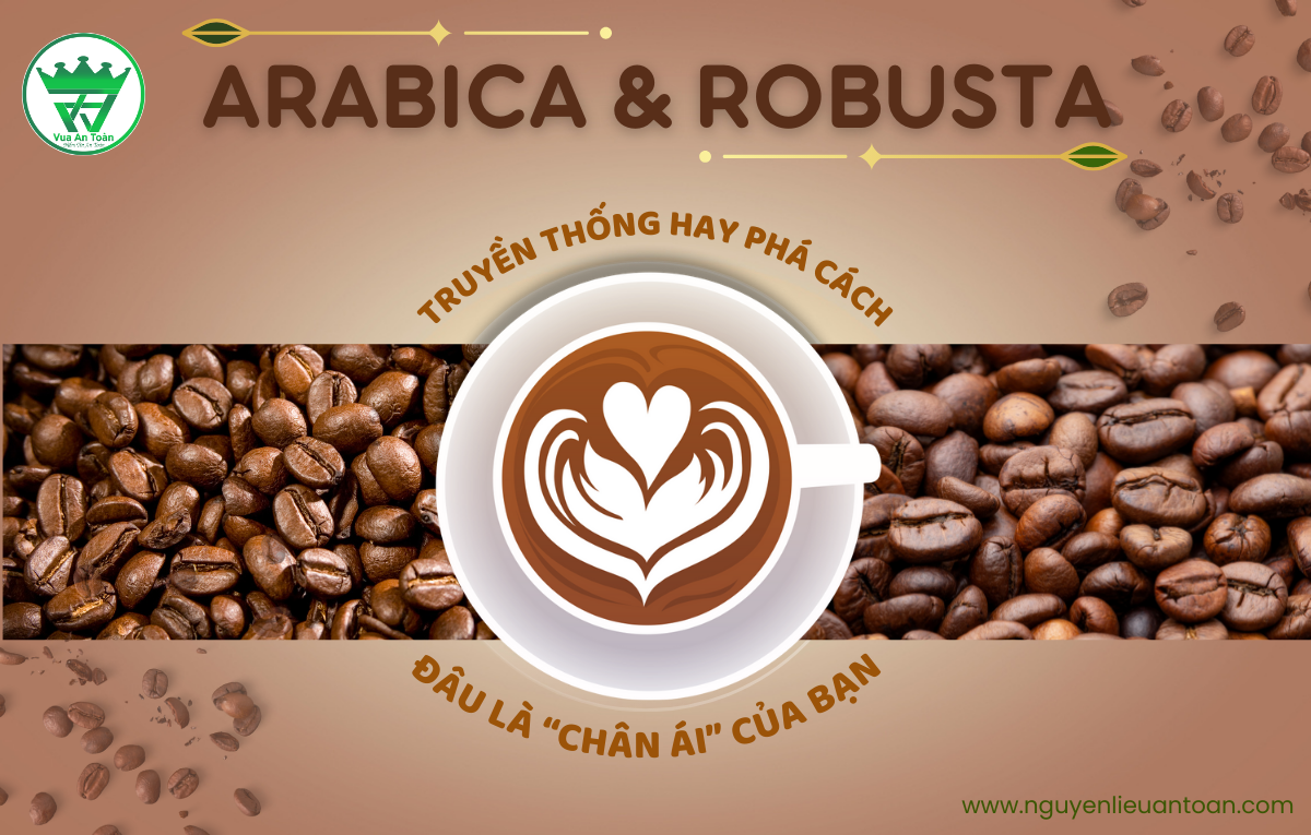 CÁCH PHÂN BIỆT HẠT CÀ PHÊ ARABICA VÀ ROBUSTA - ĐÂU LÀ “CHÂN ÁI” CỦA BẠN