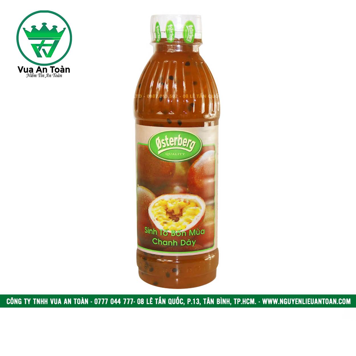 Sinh Tố Osterberg Pasion Fruit - Chanh Dây