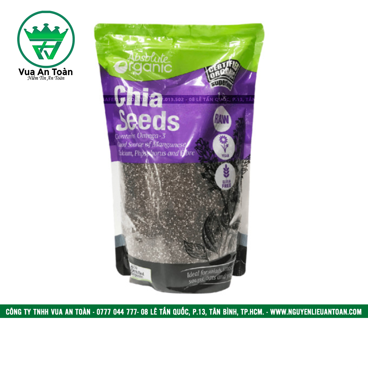 Hạt Chia Organic Úc