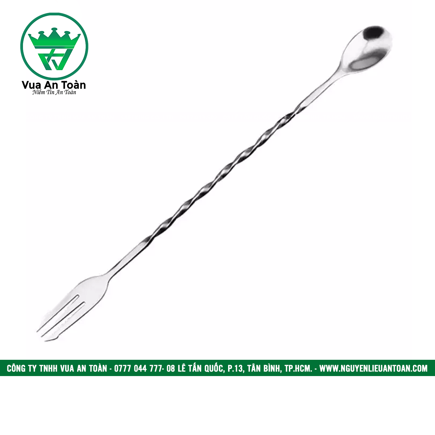 Muỗng 2 đầu Inox