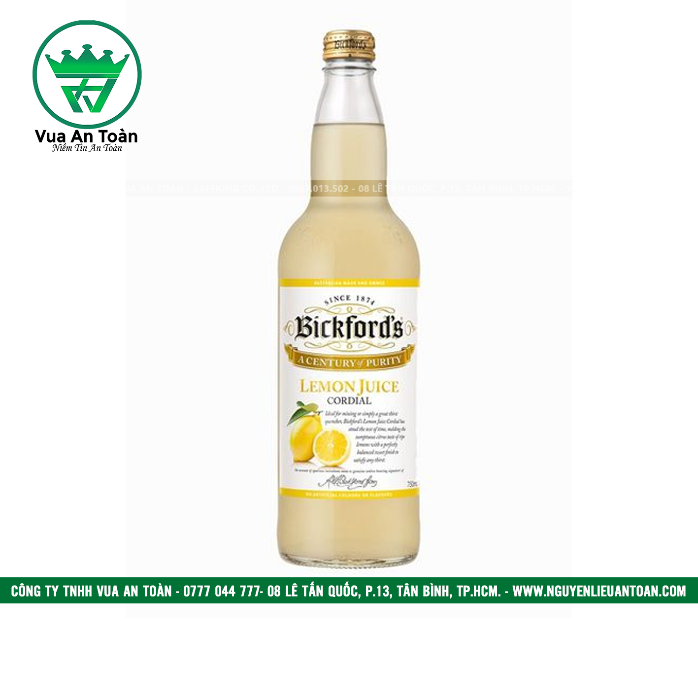 Syrup Chanh Vàng Lúa Mạch BickFord's