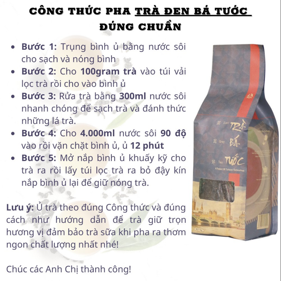 Trà Bá Tước Wecha 500g