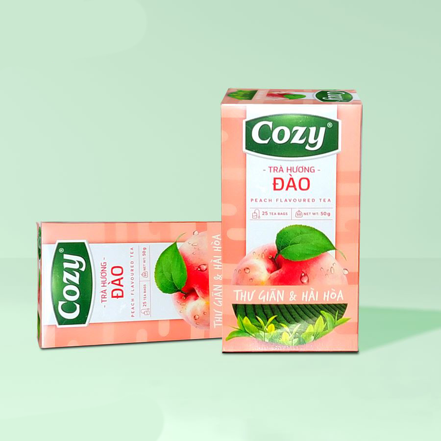 Trà Đào Cozy Túi Lọc
